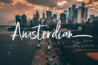 Amsterdian: A Handwritten Typeface for Modern Editorial Design