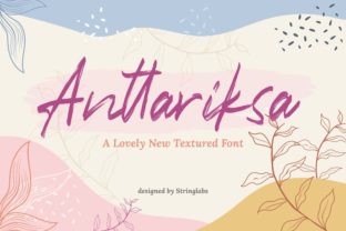 Anttariksa: A Playful Script Font for Branding
