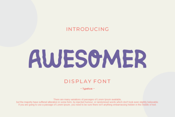 Awesomer: The Display Font That Elevates Campaign Visuals