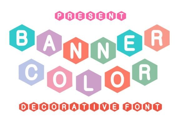 Banner Color: A Playful Display Font for Web Design