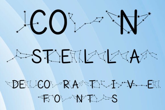 Beautiful Constella: A Whimsical Display Font for Marketers