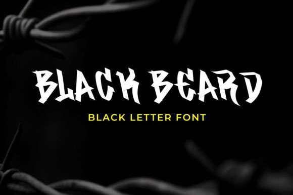 Black Beard Font: A Bold Typeface for Brand Identity