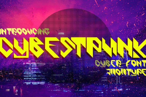 Cybestpunk Font Review: A Cyber-Tech Display Typeface