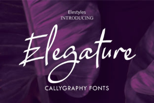 Elegature: A Thin Script Font for Authentic Branding