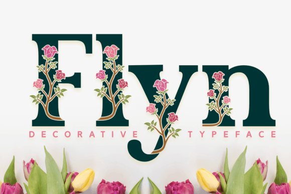 Flyn Typeface: Elevate Your Brand with Floral Typography