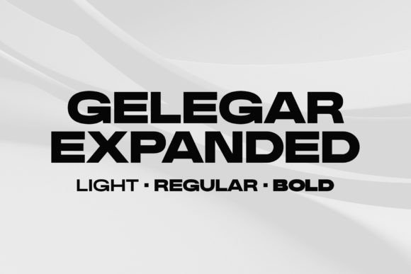 Gelegar Expanded: A Bold Display Font for Impact