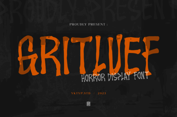 Gritluef Font: Sharpen Your Horror Campaigns