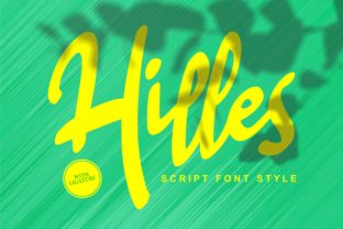 Hilles Script Font: Elevate Your Handmade Brand