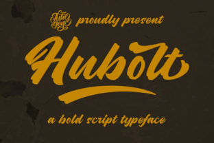 Hubolt: A Script Font That Elevates Campaign Visuals