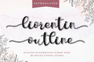 Liorentin Outline: A Playful Script Font for Web Design