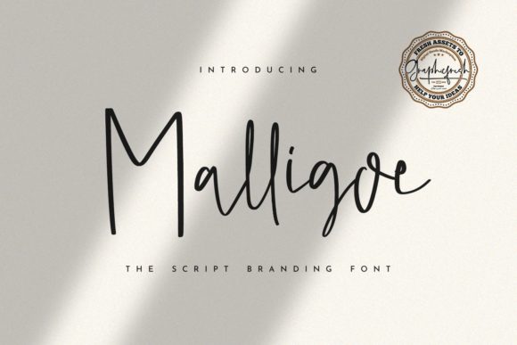 Malligoe: A Versatile Script Font for Modern Branding