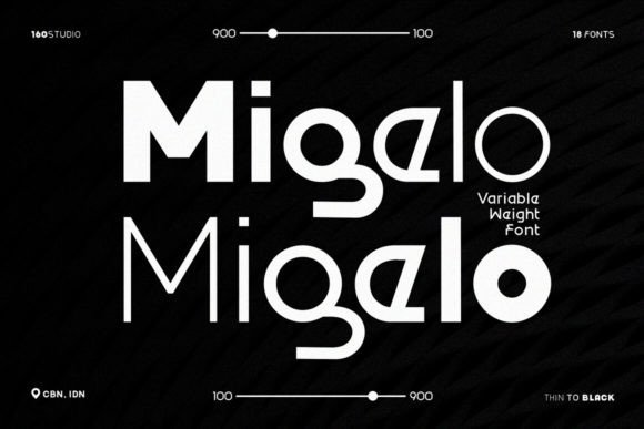 Migelo Variable: A Versatile Sans Serif Font for Branding