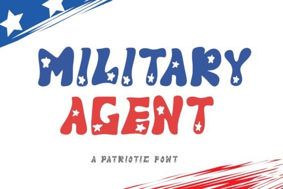 Military Agent: A Bold Display Font for Campaigns
