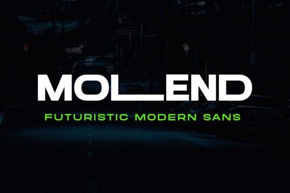 Molend Font: Custom Widths for Makers