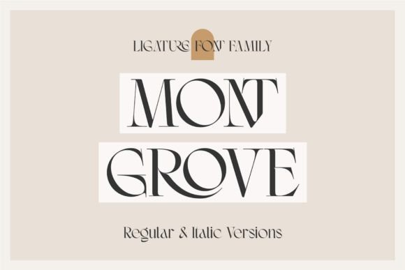 Montgrove: A Serif Font for Bold Web Headlines