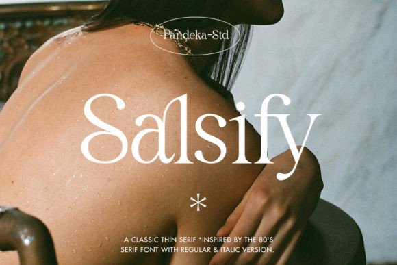 Salsify: The Elegant Serif Font for Crafters