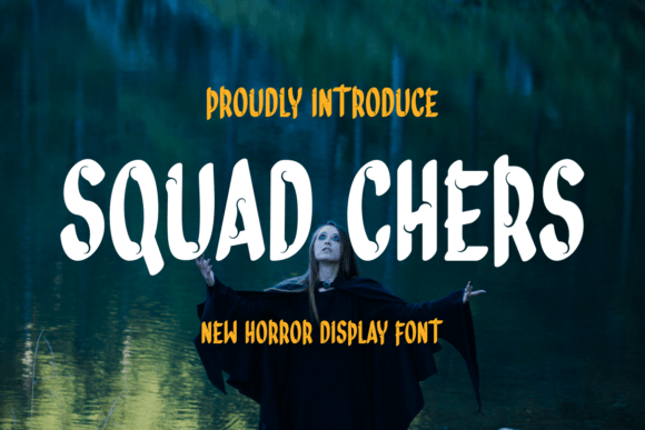 Squad Chers: A Bold Decorative Font for Clear Campaigns