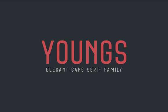 Youngs Font: Bold Display Type for Campaigns